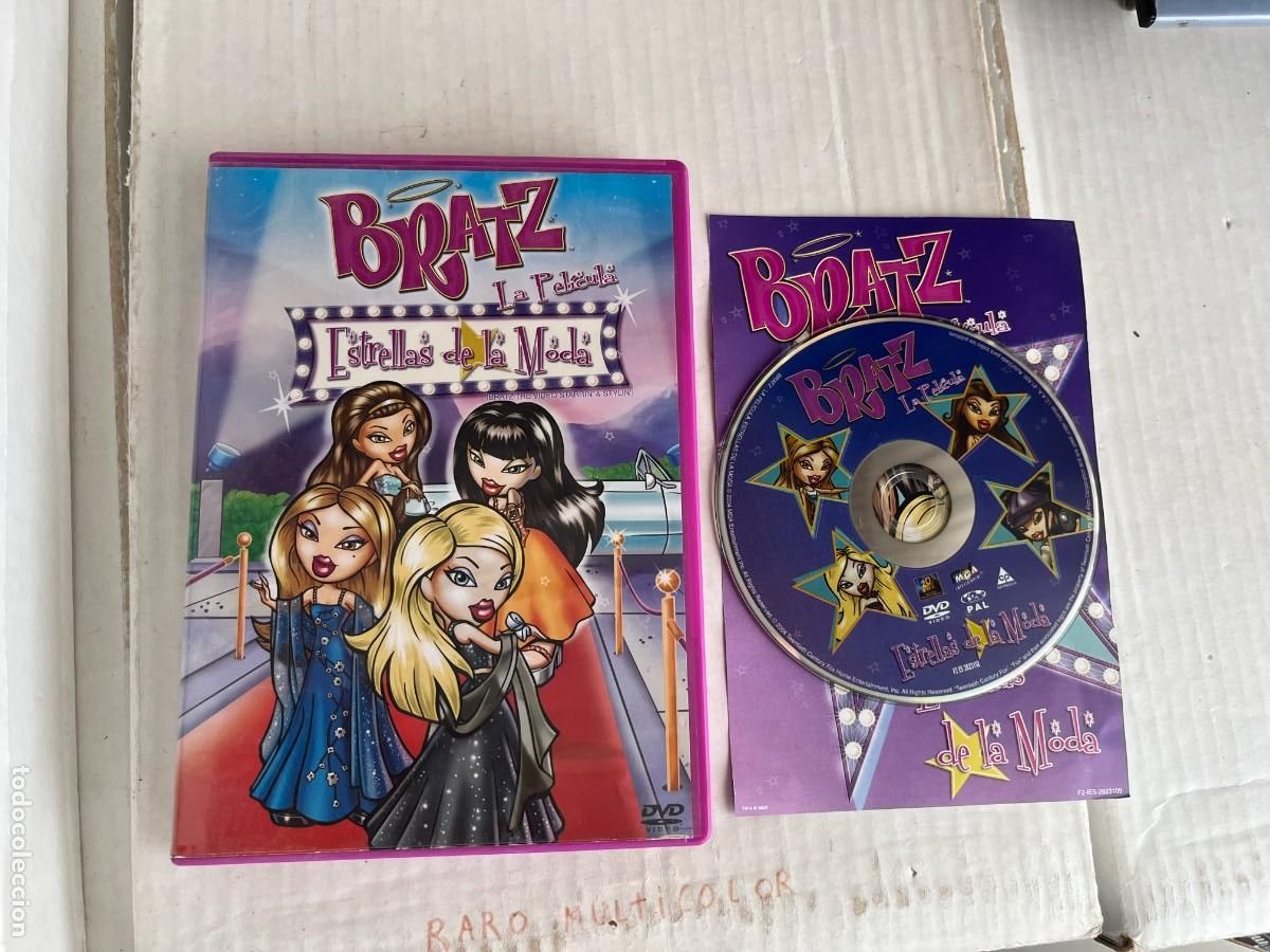 Cine: BRATZ LA PELICULA ESTRELLAS DE LA MODA CAJA ROSA - PELICULA DVD KREATEN