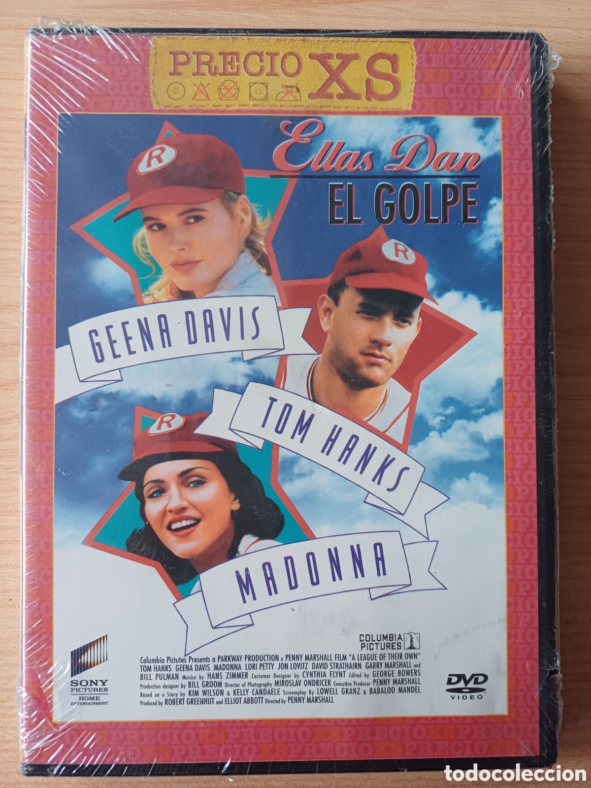 Cine: ELLAS DAN EL GOLPE DVD PRECINTADO MADONNA TOM HANKS GEENA DAVIS