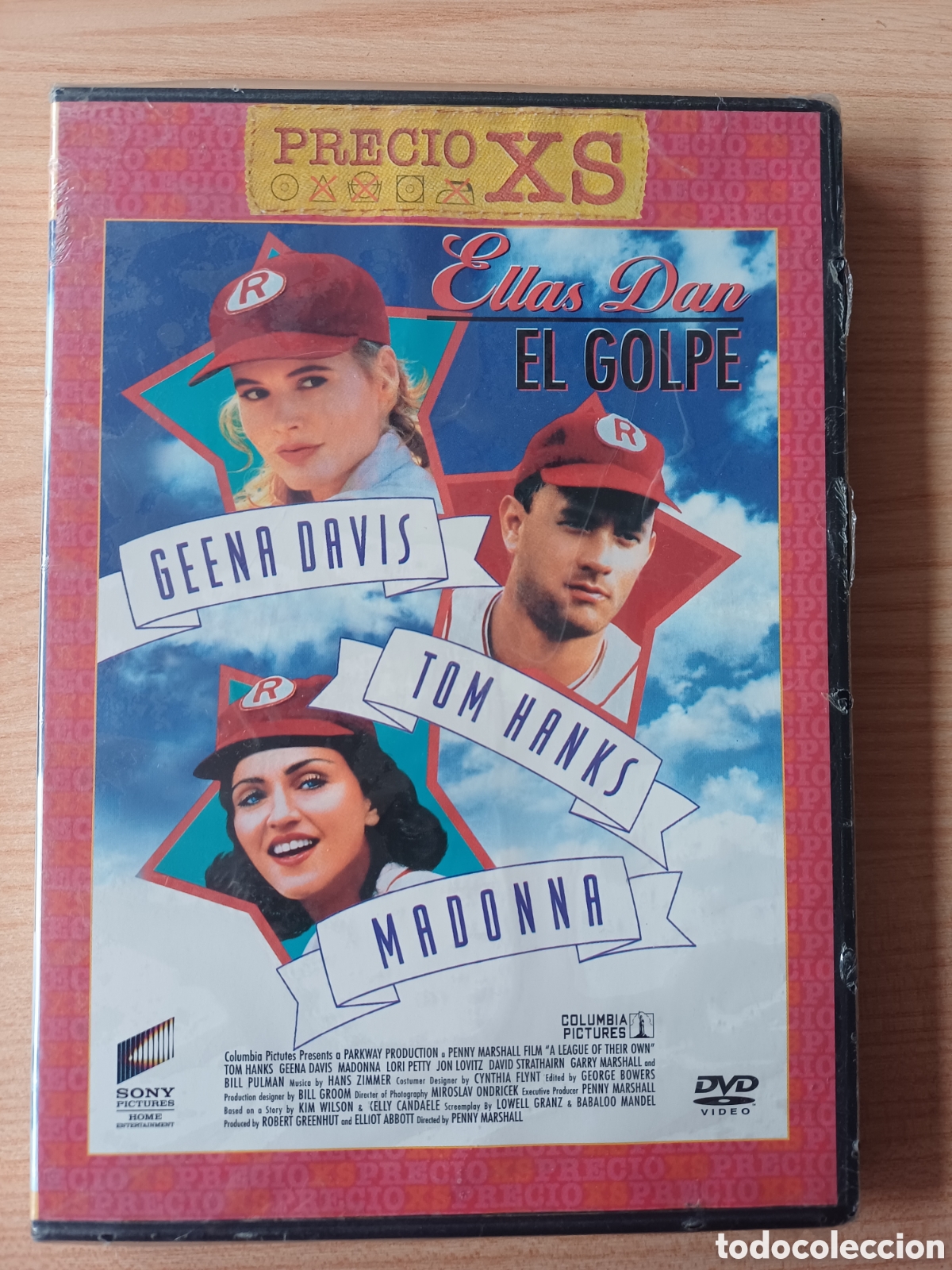 Cine: ELLAS DAN EL GOLPE DVD PRECINTADO MADONNA TOM HANKS GEENA DAVIS