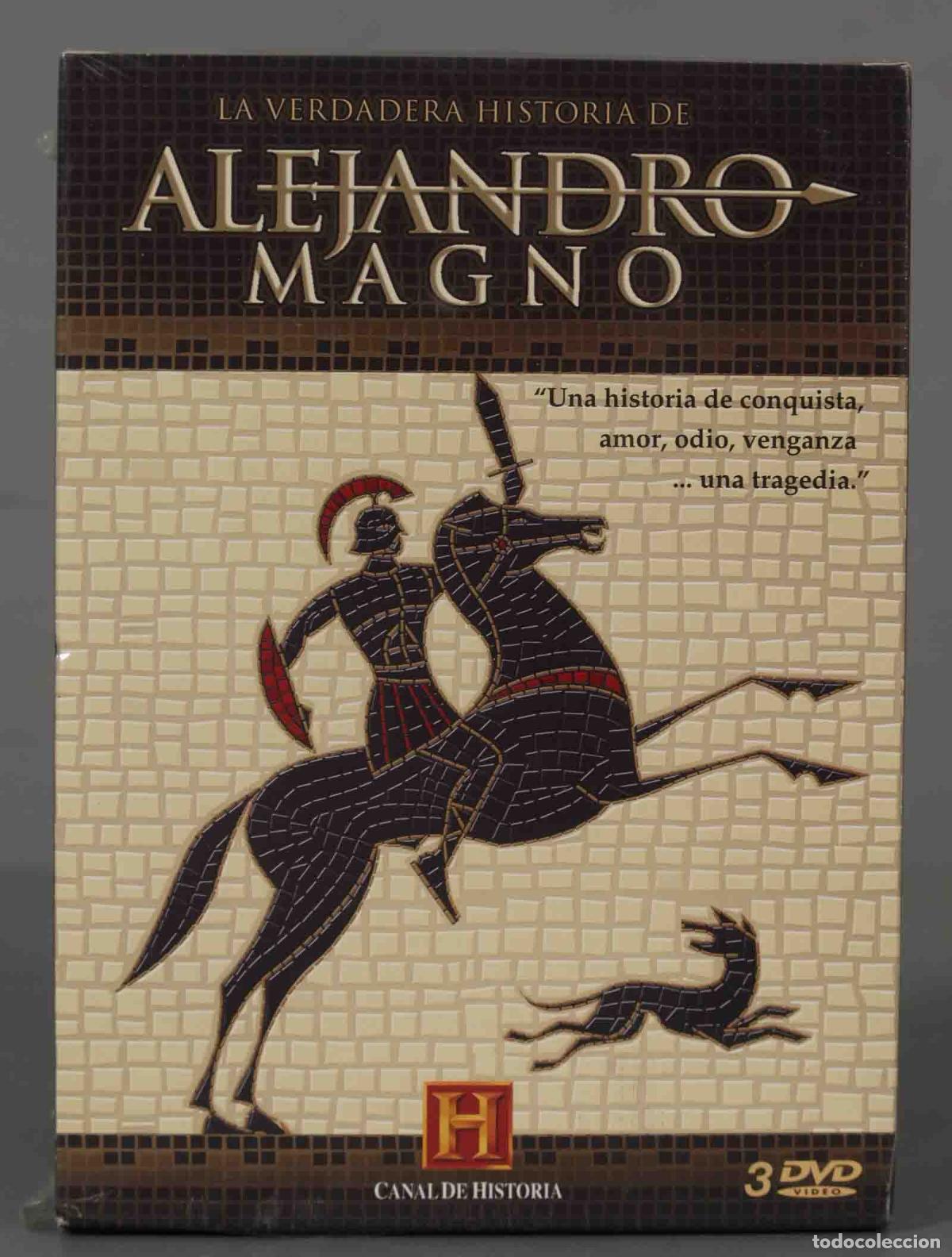 Cinema: DVD. LA VERDADERA HISTORIA DE ALEJANDRO MAGNO. PRECINTADO