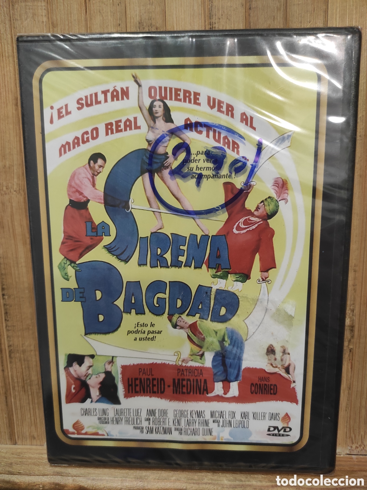 Cinema: LA SIRENA DE BAGDAD - DVD PRECINTADO