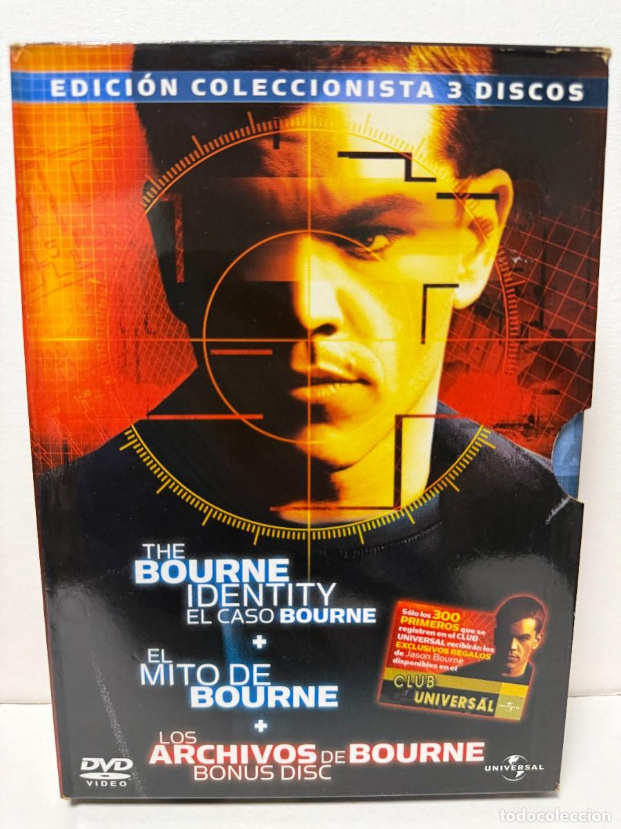 Cinema: Los Archivos De Bourne. Edici&oacute;n Coleccionista 3 Discos (DVD)
