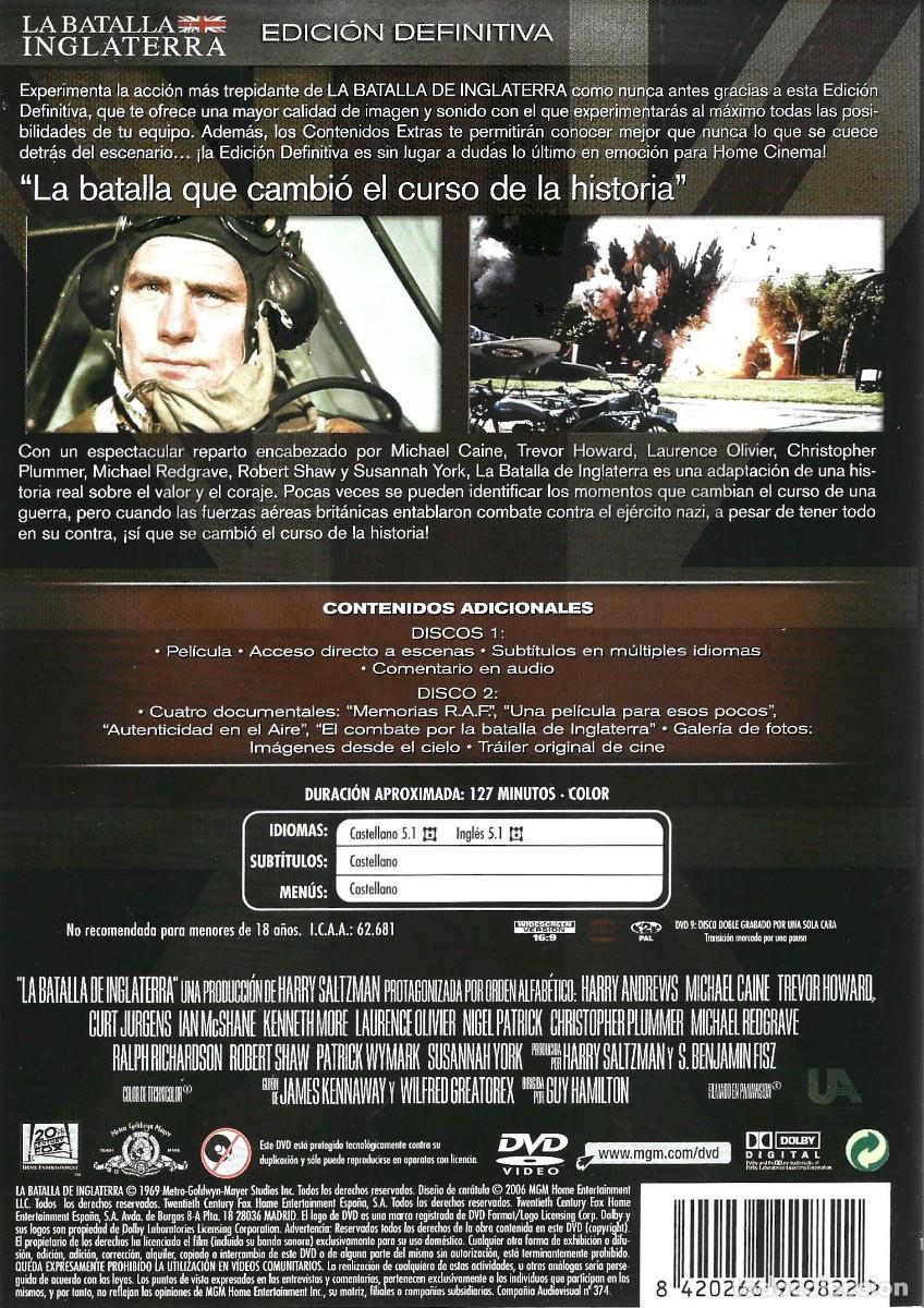 Cine: LA BATALLA DE INGLATERRA - Foto 2