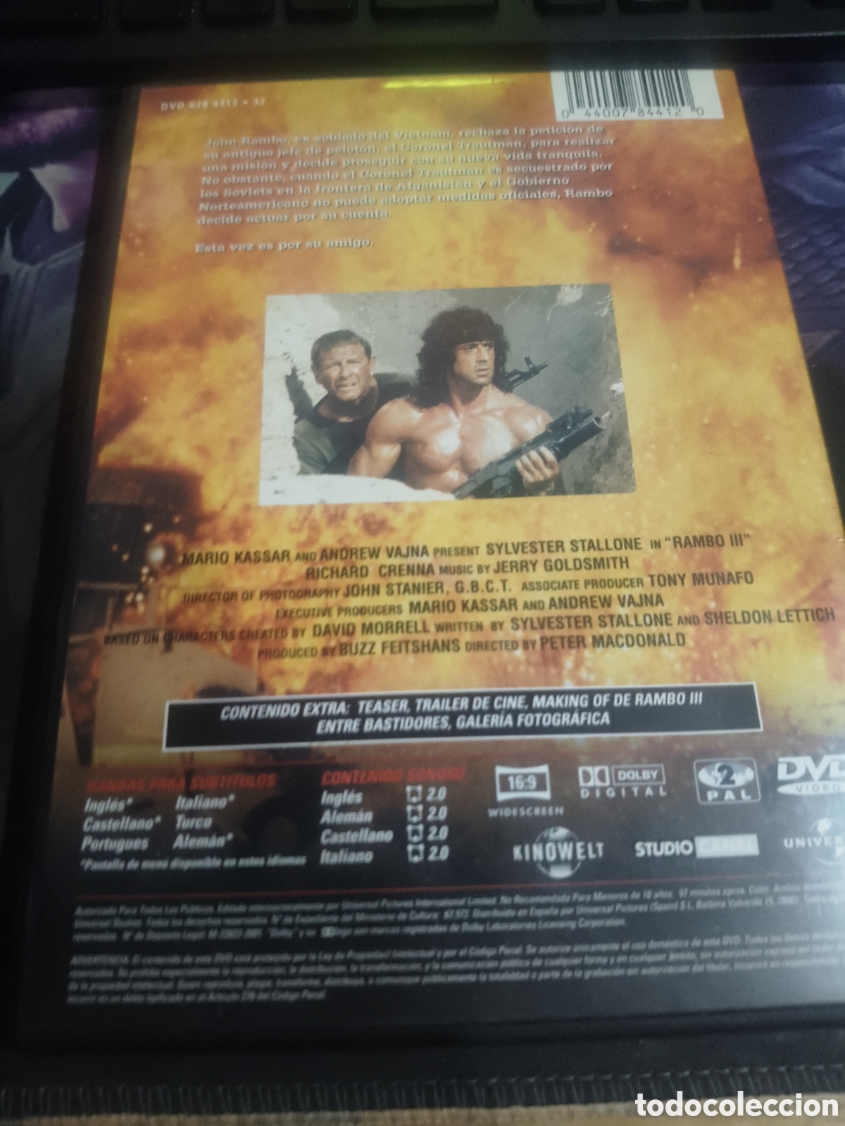 Cine: Rambo 3 DVD ------- 415 - Foto 2