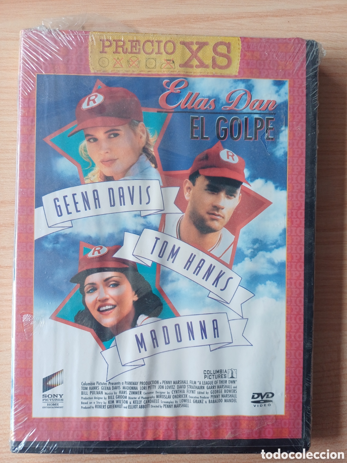 Cine: ELLAS DAN EL GOLPE DVD PRECINTADO MADONNA TOM HANKS GEENA DAVIS
