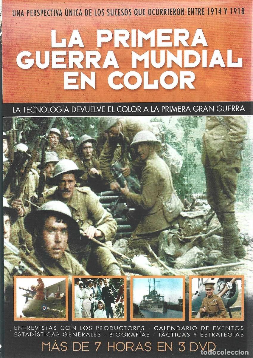 Cine: LA PRIMERA GUERRA MUNDIAL EN COLOR (3 DVD)