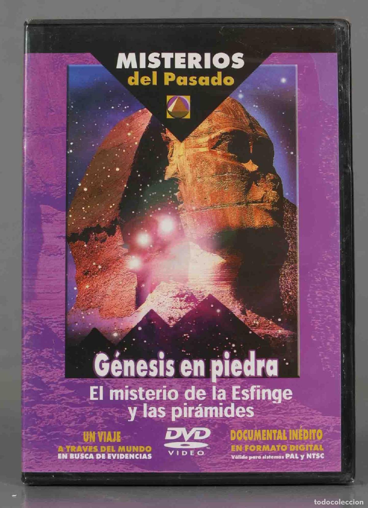 Kino: DVD. G&eacute;nesis en piedra: El misterio de la esfinge y las pir&aacute;mides. Misterios del pasado. PRECINTADO