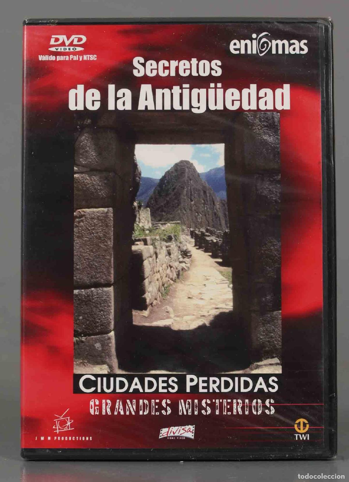 Cinema: DVD. GRANDES MISTERIOS: CIUDADES PERDIDAS. SECRETOS DE LA ANTIGUEDAD. PRECINTADO