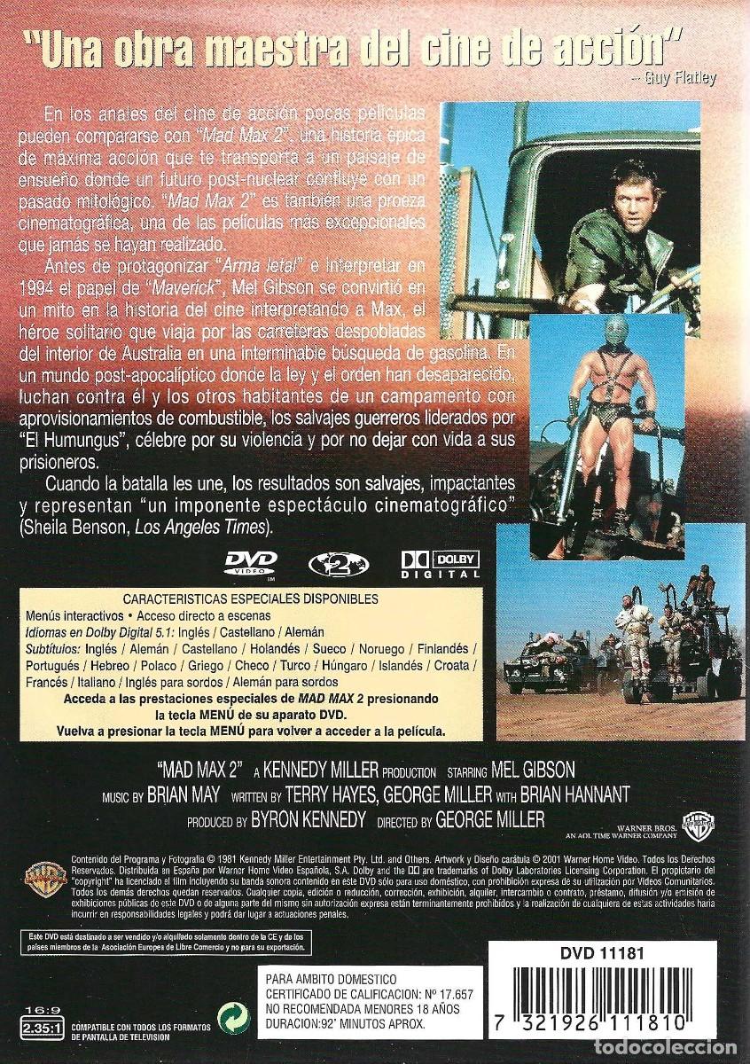 Cine: MAD MAX 2 VERSI&Oacute;N &Iacute;NTEGRA - Foto 2