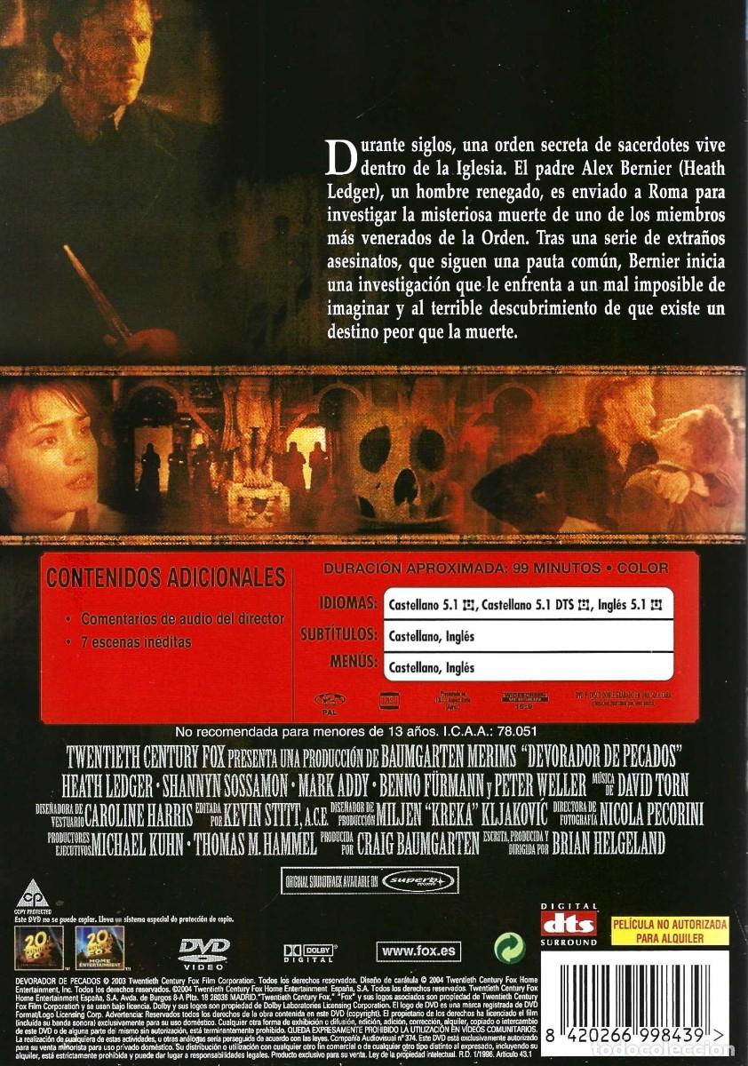 Cine: DEVORADOR DE PECADOS (DVD).......... - Foto 2