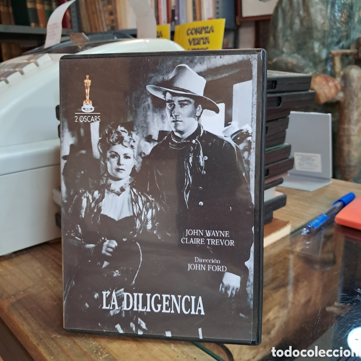 Cine: La diligencia, John Wayne, compact disc - Foto 1