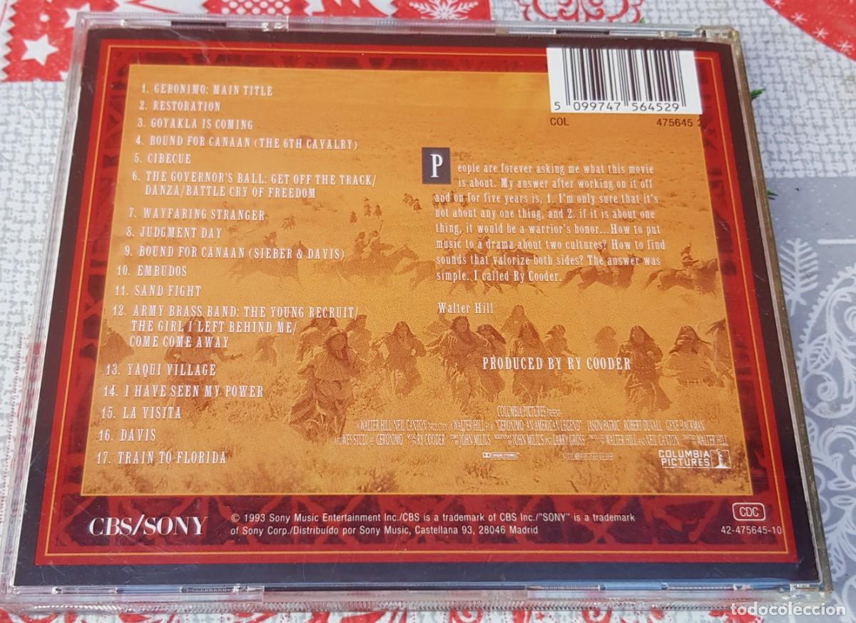 Cine: CD de la pel&iacute;cula Ger&oacute;nimo - Foto 2