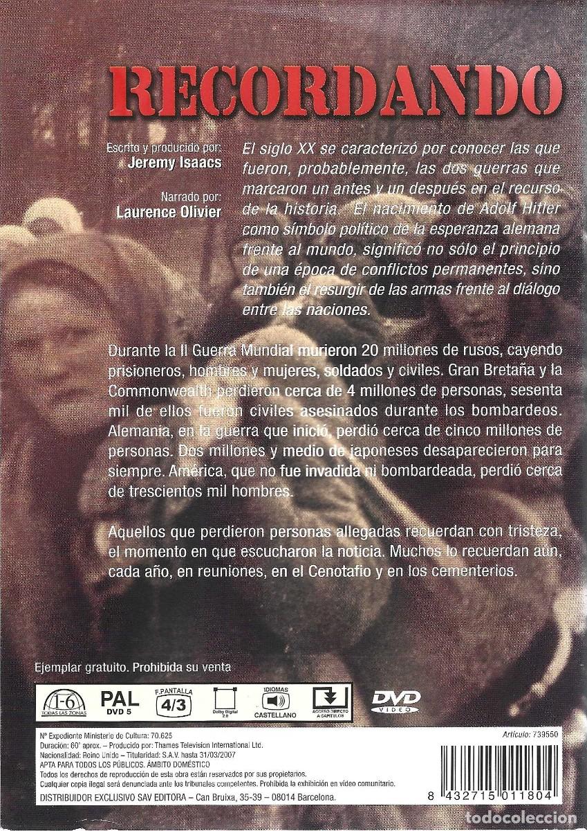 Cine: RECORDANDO DOCUMENTAL - Foto 2
