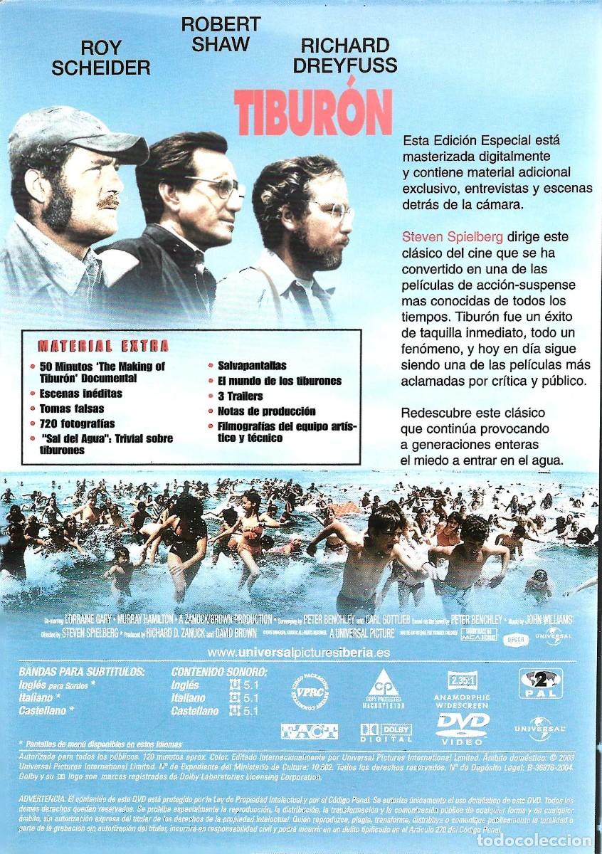 Cine: TIBUR&Oacute;N ROY SCHEIDER & ROBERT SHAW - Foto 2
