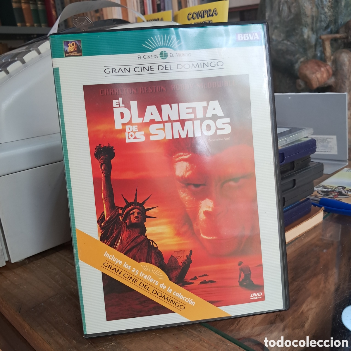 Cine: El.planeta de los simios, dvd, - Foto 1