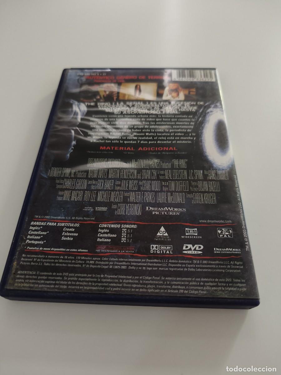 Cine: DVD - THE RING - LA SE&Ntilde;AL - LEER CONDICIONES DE VENTA - Foto 2