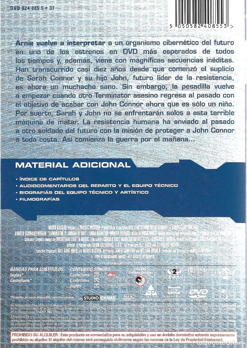 Cine: TERMINATOR 2 EL JUICIO FINAL SCHWARZENEGGER - Foto 2