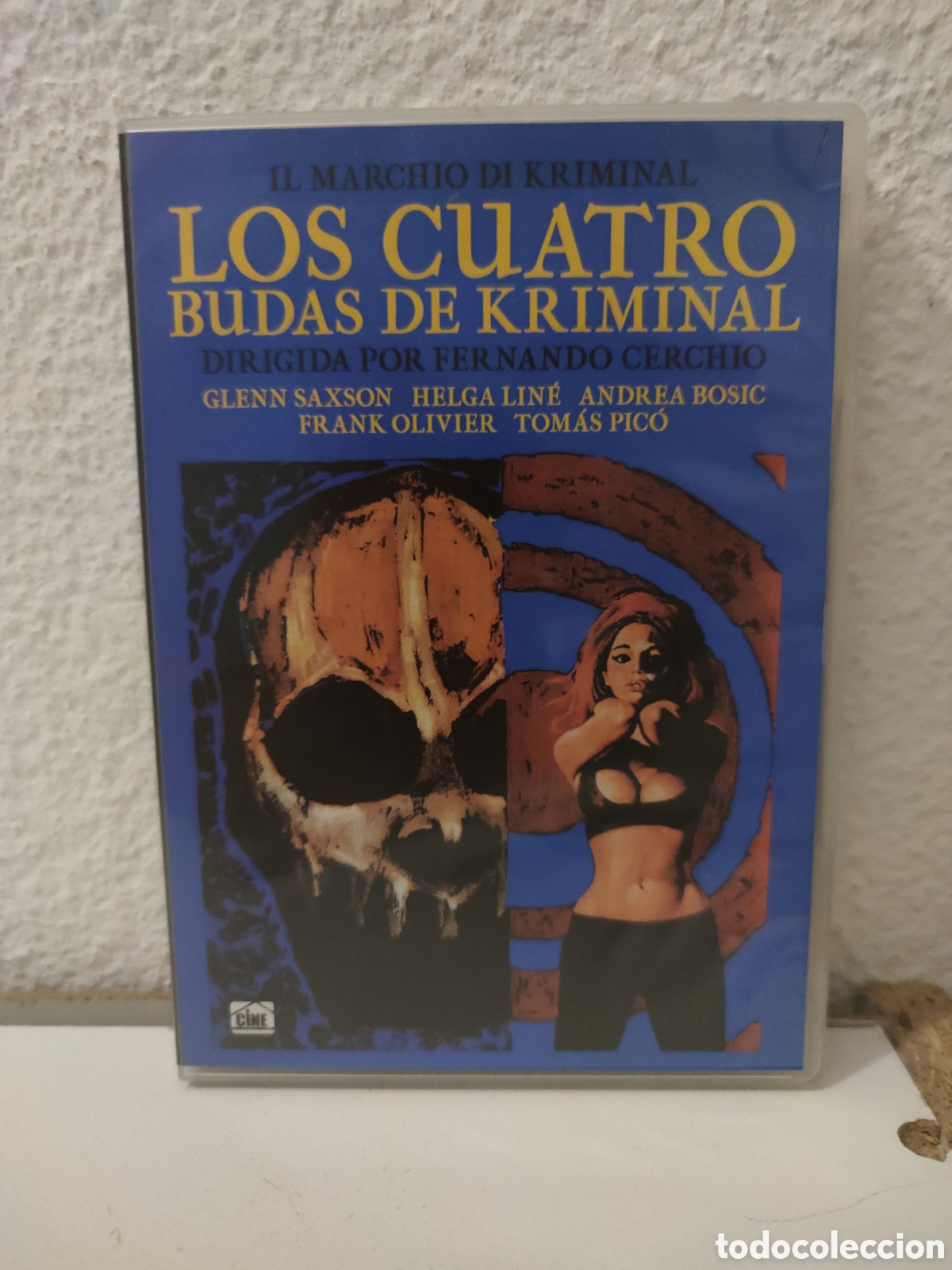 Cine: Dvd - Los cuatro budas de Kriminal - Il marchio di Kriminal - Fernando Cerchio, Nando Cicero -