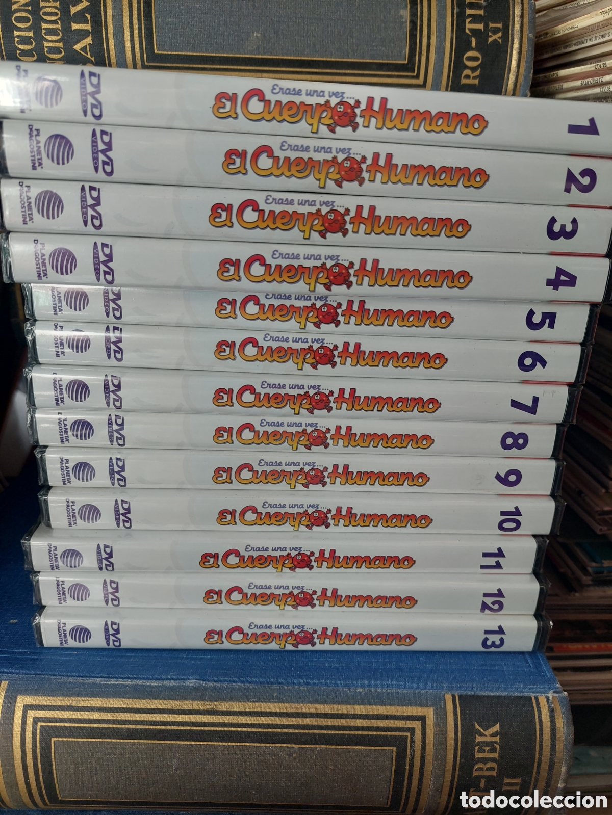 Cine: DVD 1/ 13 EL CUERPO HUMANO VIDEO PLANETA AGOSTINI PRECINTADO