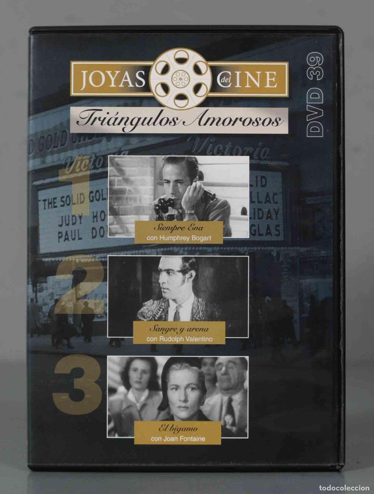 Cinema: DVD. JOYAS DEL CINE: TRIANGULOS AMOROSOS 39. SIEMPRE EVA. SANGRE Y ARENA. EL BIGAMO