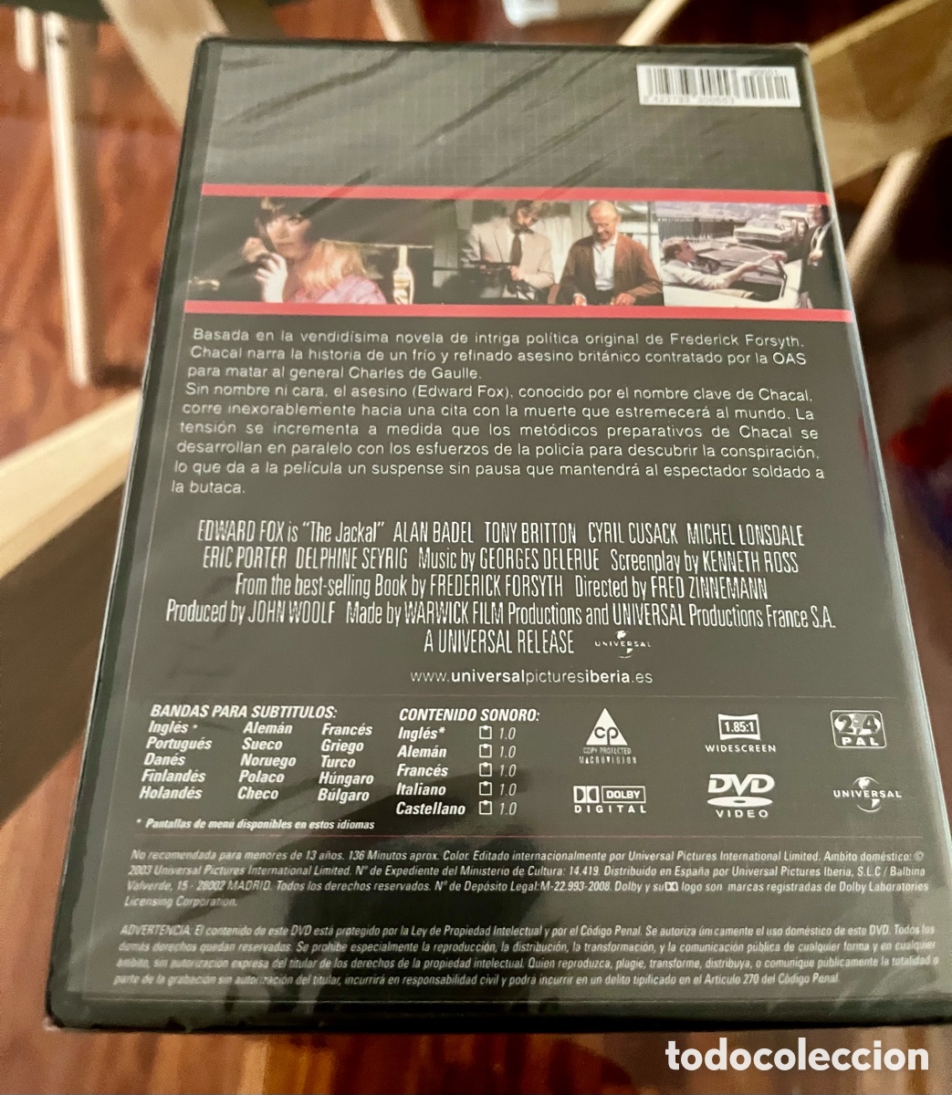 Cine: CHACAL - Director John Woolf - Foto 2