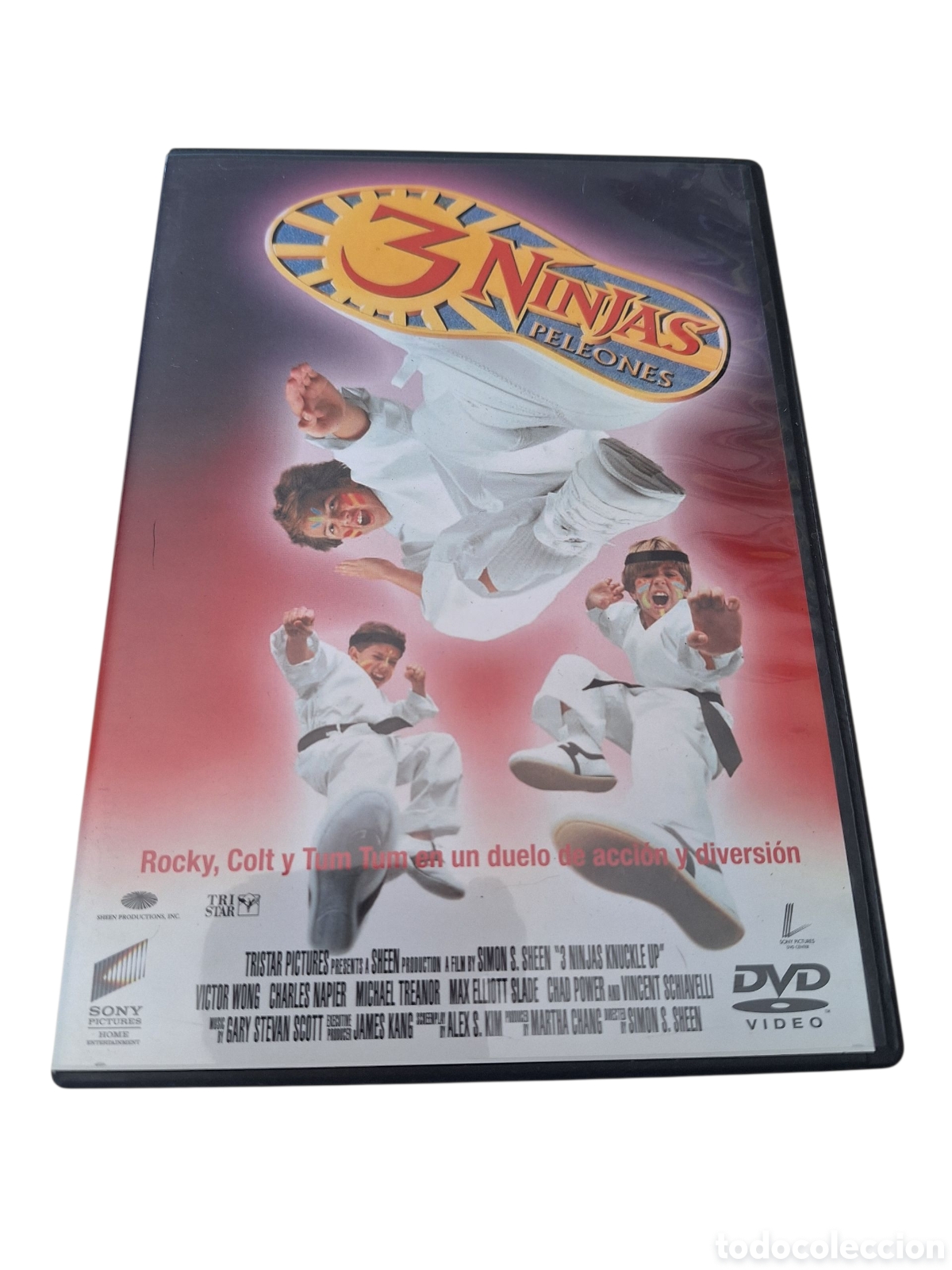 Cinema: CND135 3 ninjas peleones DVD COMO NUEVO