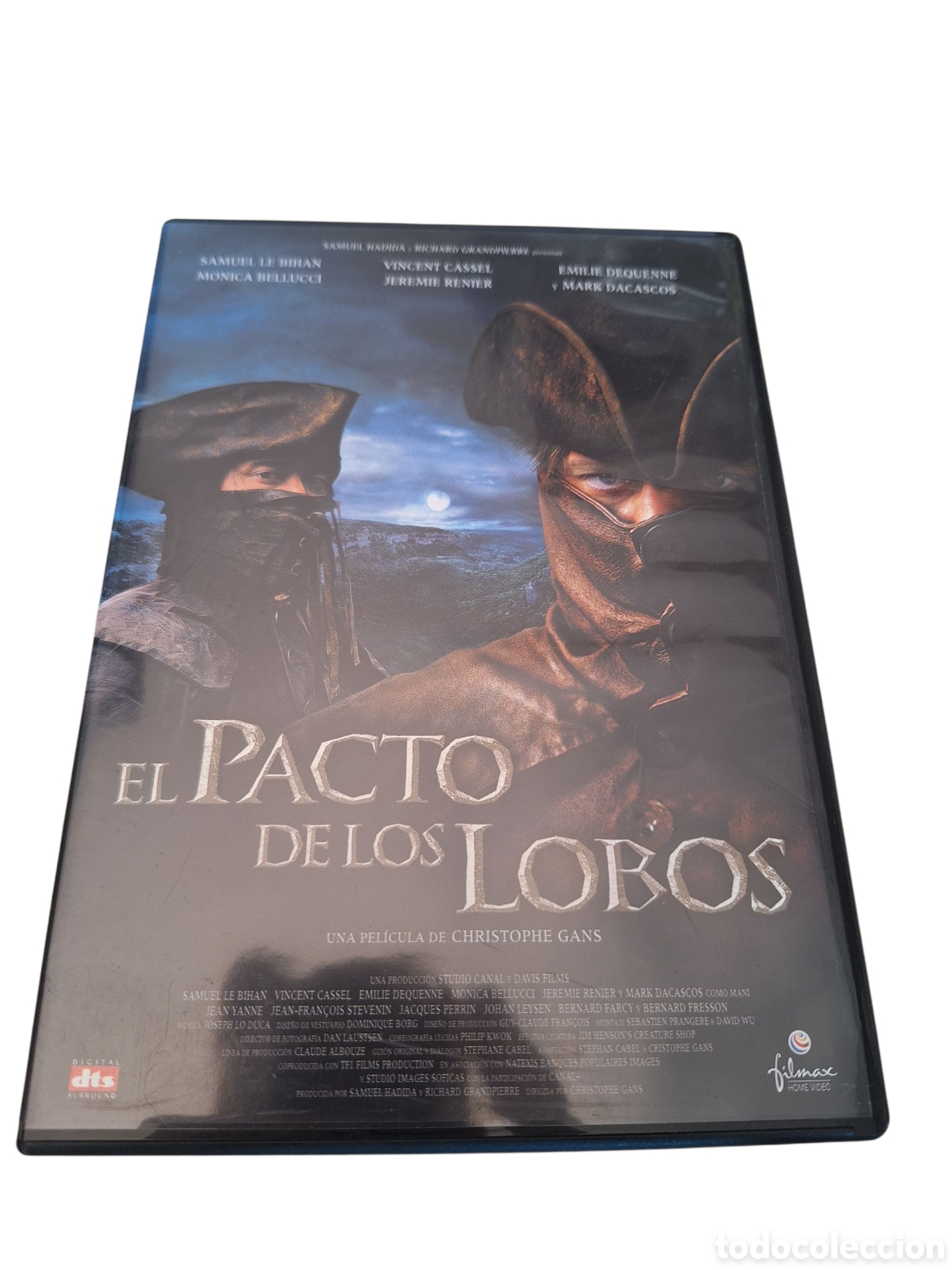 Cinema: CND141 el pacto de los lobos DVD COMO NUEVO