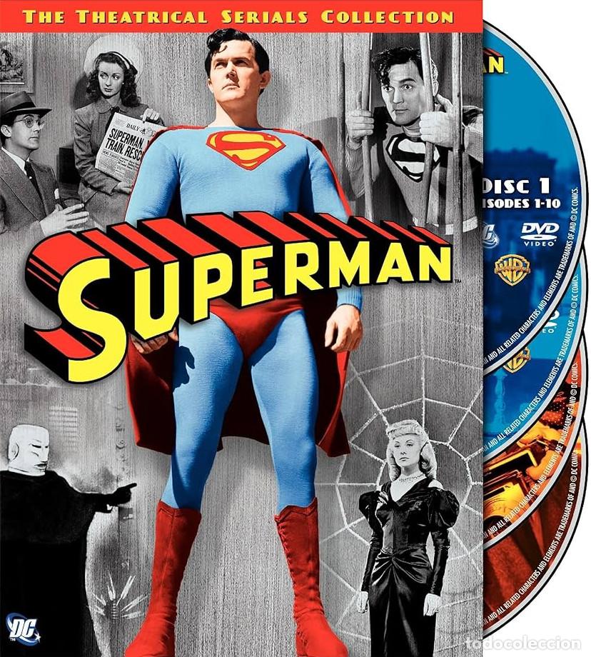 Cin&eacute;ma: SUPERMAN THE THEATRICAL SERIALS COLLECTION CON KIRK ALYN Y CAROL FORMAN 4 DVD Oferta