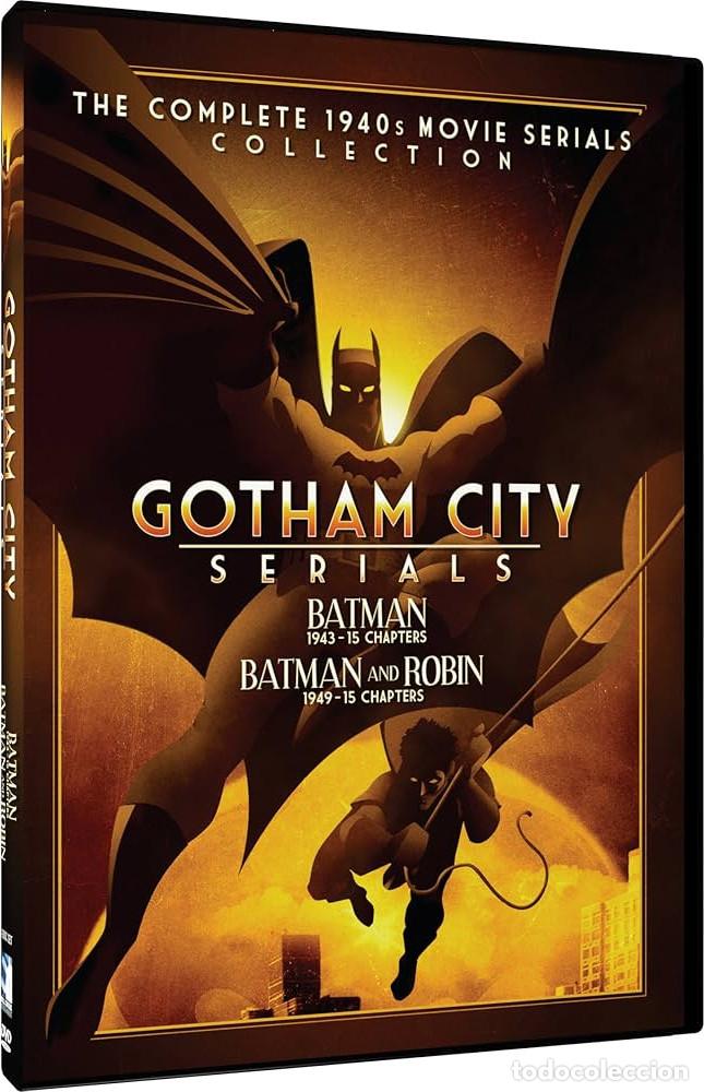 Cin&eacute;ma: BATMAN: GOTHAM CITY SERIALS THE COMPLETE 1940s MOVIE SERIALS COLLECTION 4 DVD Oferta