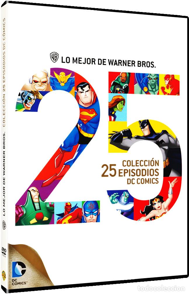 Cin&eacute;ma: LO MEJOR DE WARNER BROS. COLECCI&Oacute;N 25 EPISODIOS DC COMICS 3 DVD Oferta