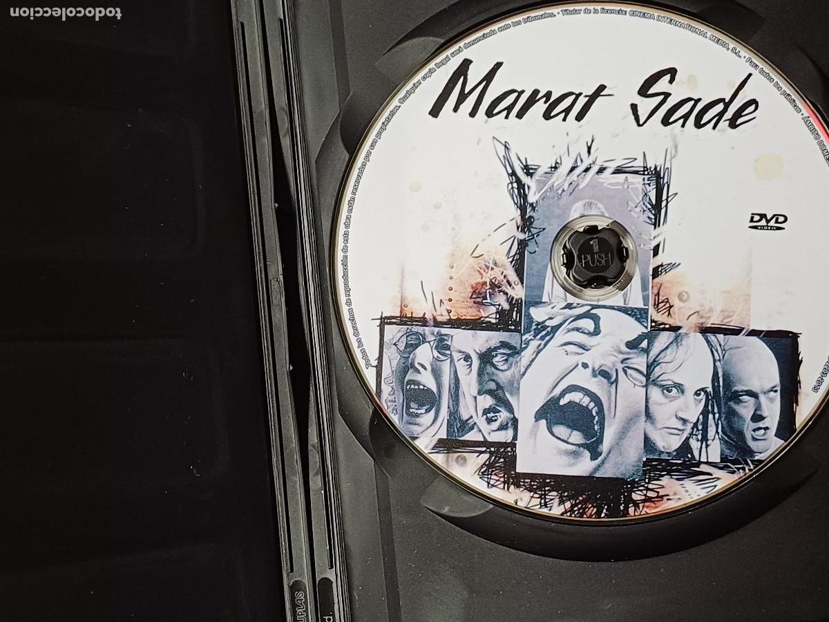 Cine: MARAT SADE/PETER BROOK/DVD. - Foto 2