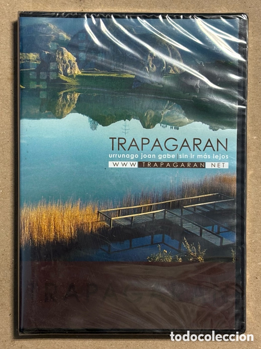 Cine: DVD. TRAPAGARAN, SIN IR M&Aacute;S LEJOS - URRUNAGO JOAN GABE. NUEVO, CON PRECINTO PL&Aacute;STICO.