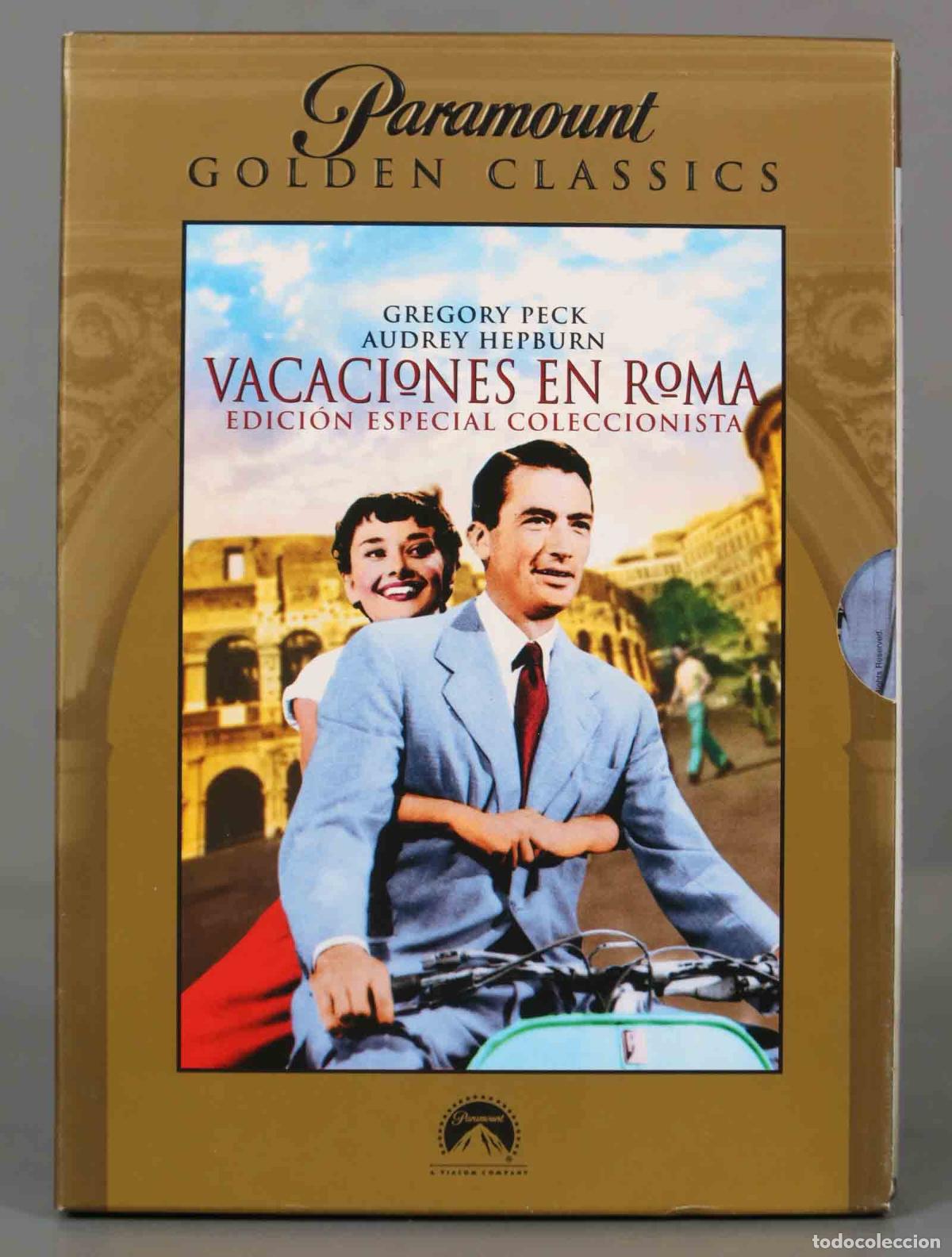 Cinema: DVD. Vacaciones en Roma. Edicion Especial Coleccionista