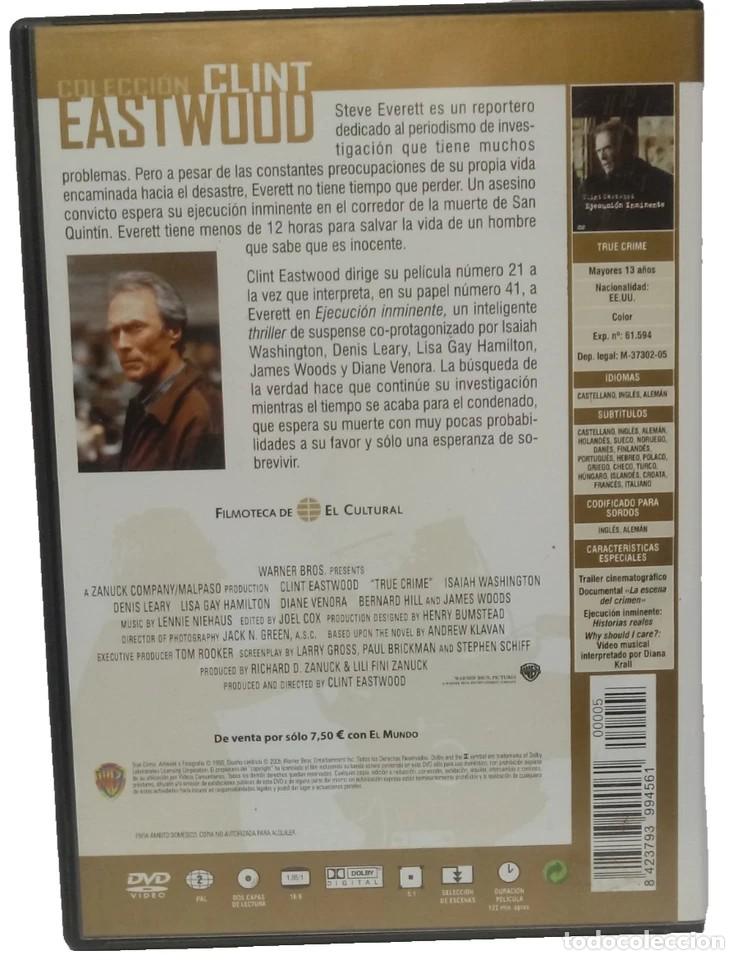 Cine: EJECUCI&Oacute;N INMINENTE DVD - Foto 2