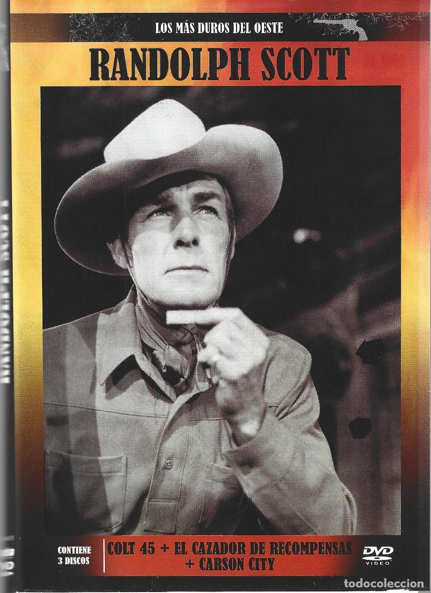 Cinema: RANDOLPH SCOTT COLT 45 + EL CAZADOR DE RECOMPENSAS + CARSON CITY