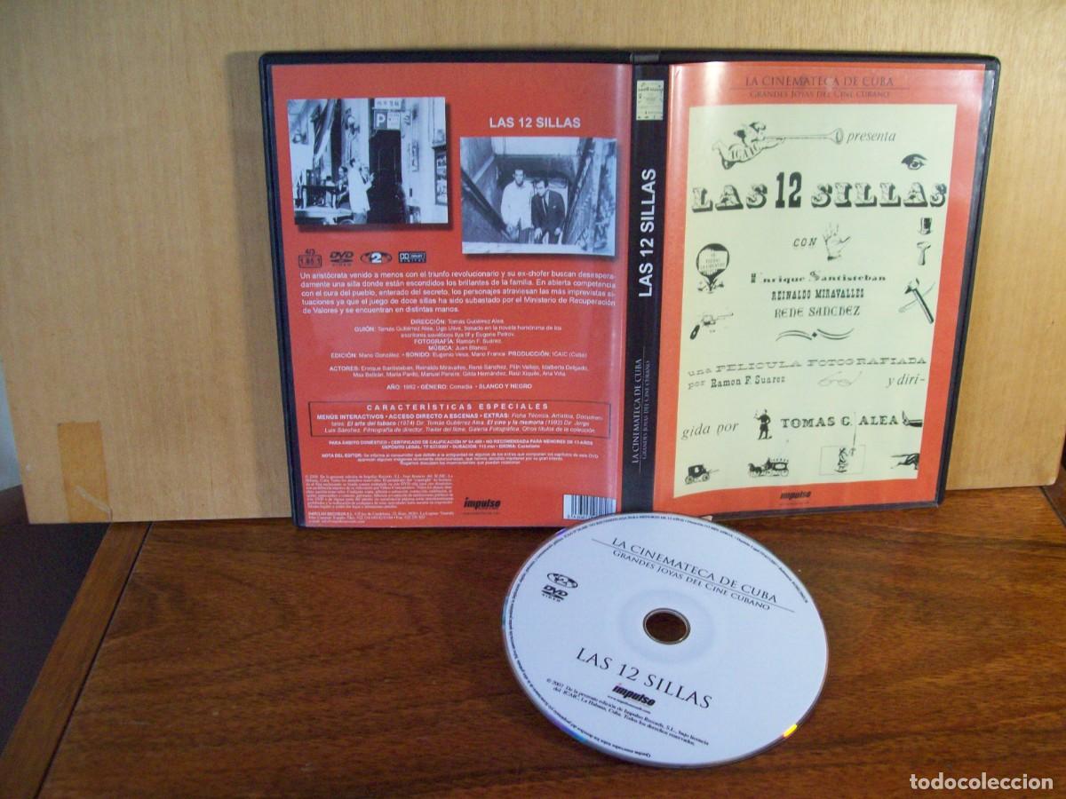 Cine: LAS 12 SILLAS ( LA CINEMATECA DE CUBA) - ENRIQUE SANTIESTEBAN - RENE SANCHEZ - DVD