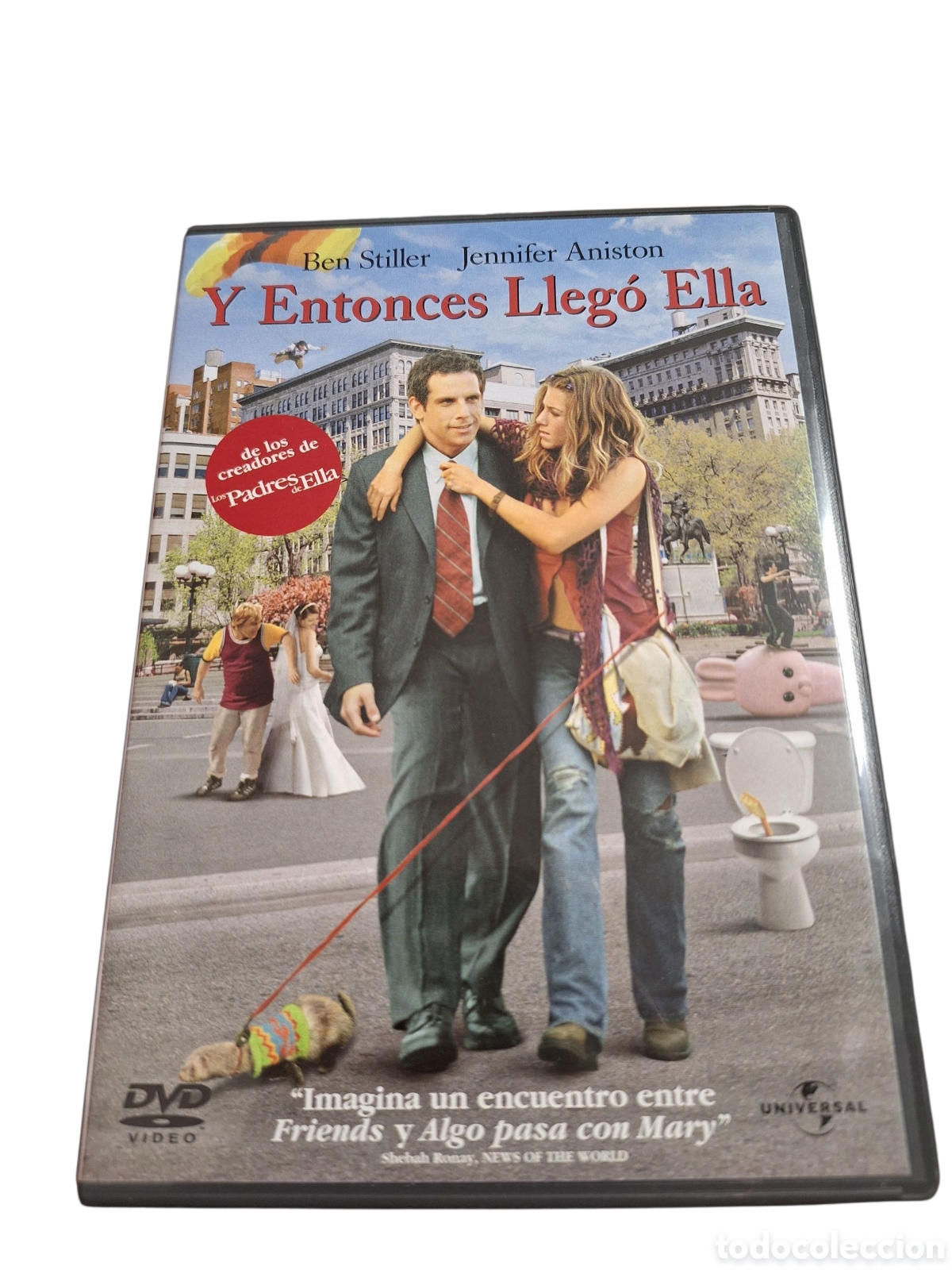 Cine: CND49 y entoces lleg&oacute; ella DVD COMO NUEVO