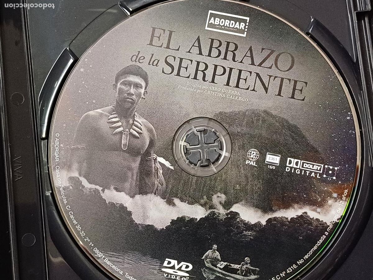 Cine: EL ABRAZO DE LA SERPIENTE/DVD. - Foto 2