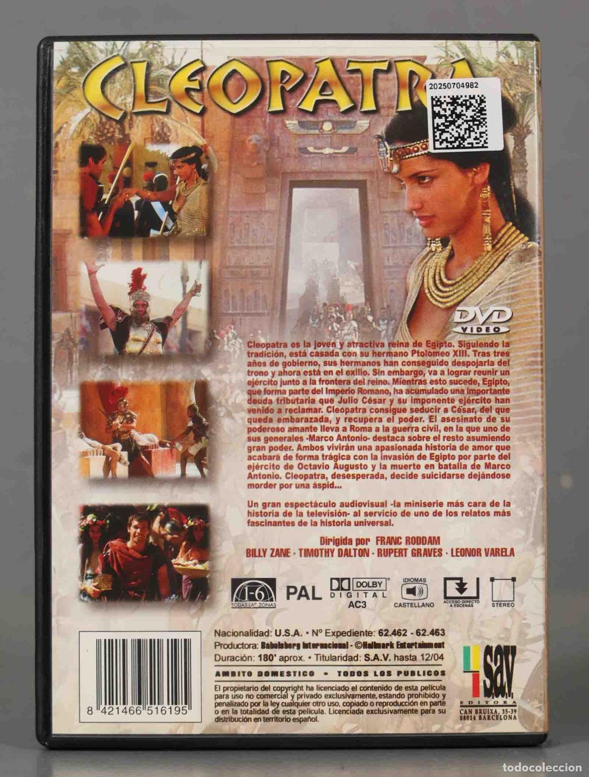 Cine: DVD. CLEOPATRA - CUANDO EL PODER SE CONVIERTE EN PLACER. - Foto 2