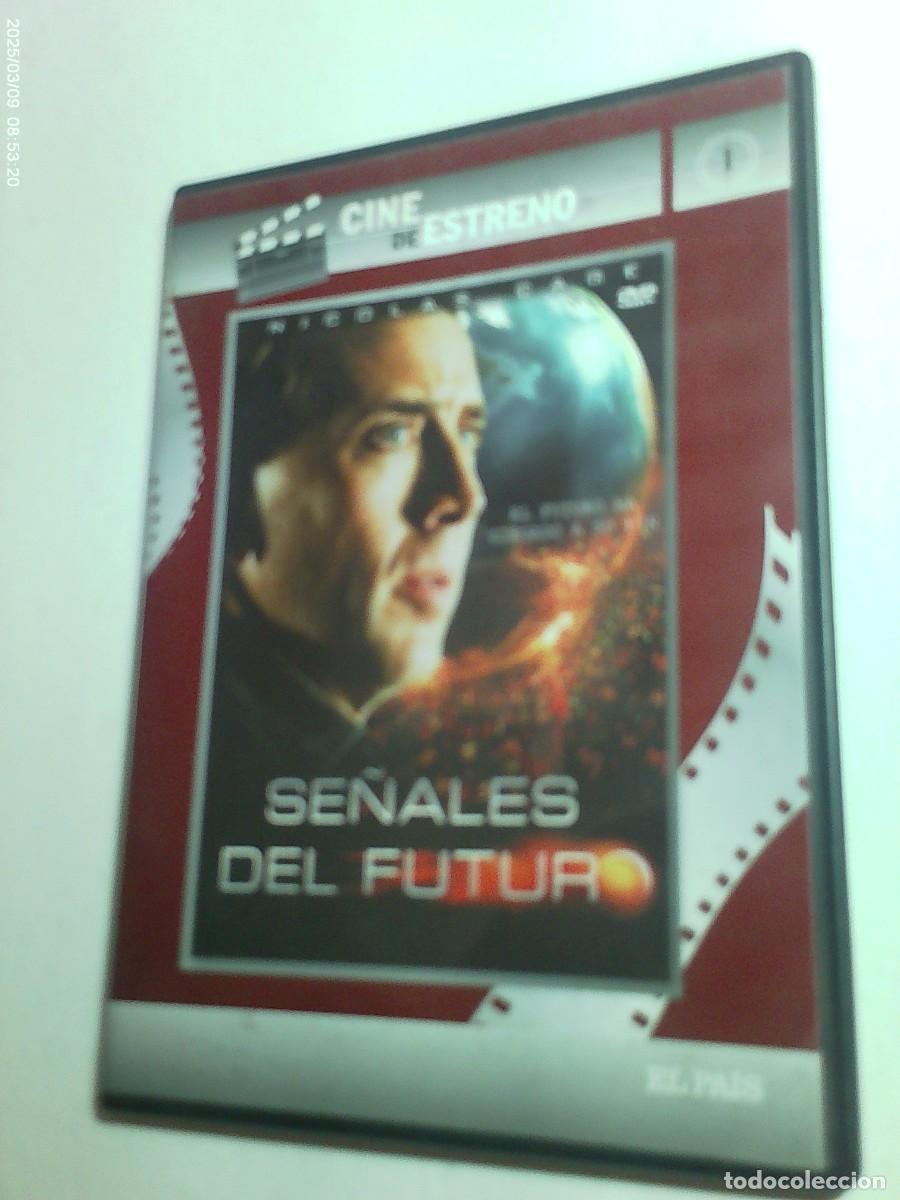 Kino: dvd se&ntilde;ales del futuro. nicolas cage. 130 min caja fina (seminuevo)