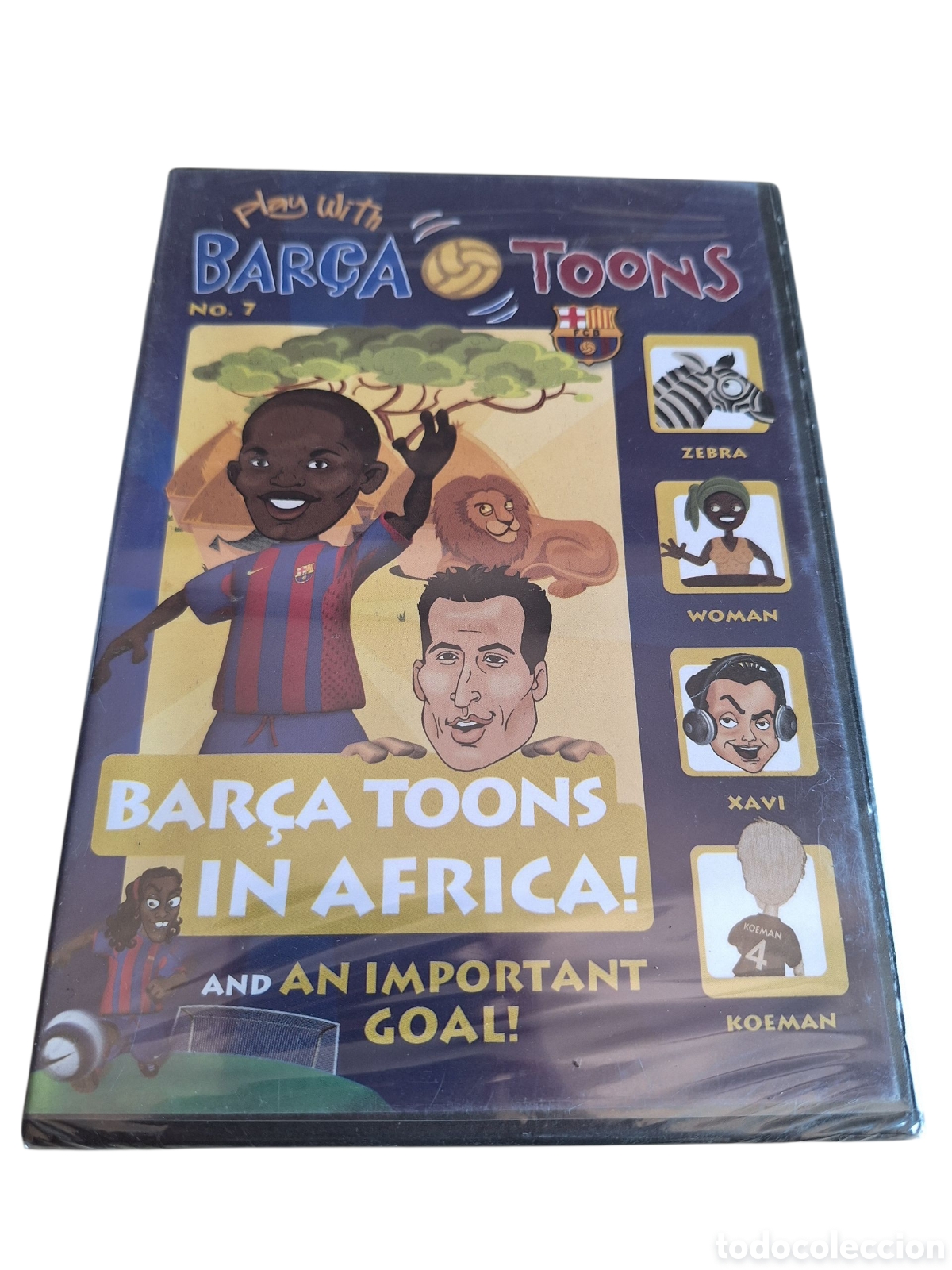 Cine: ND239 bar&ccedil;a toons no.7 DVD PRECINTADO