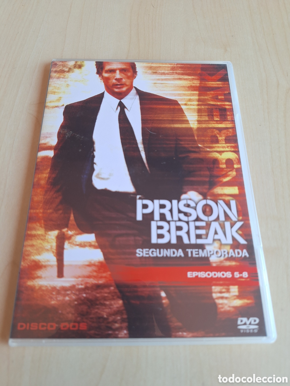 Cinema: DVS56 prison break temp.2 epi 5-8 DVD TAPA FINA