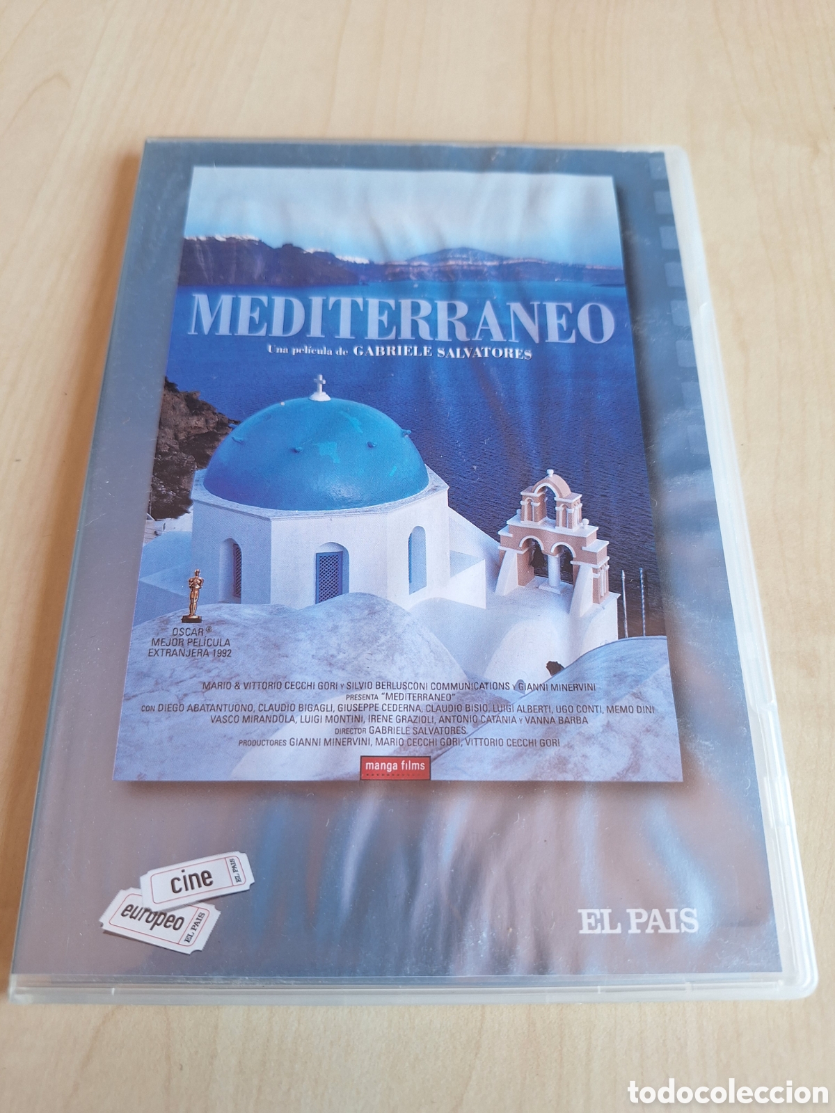 Cinema: DVS56 mediterr&aacute;neo DVD TAPA FINA