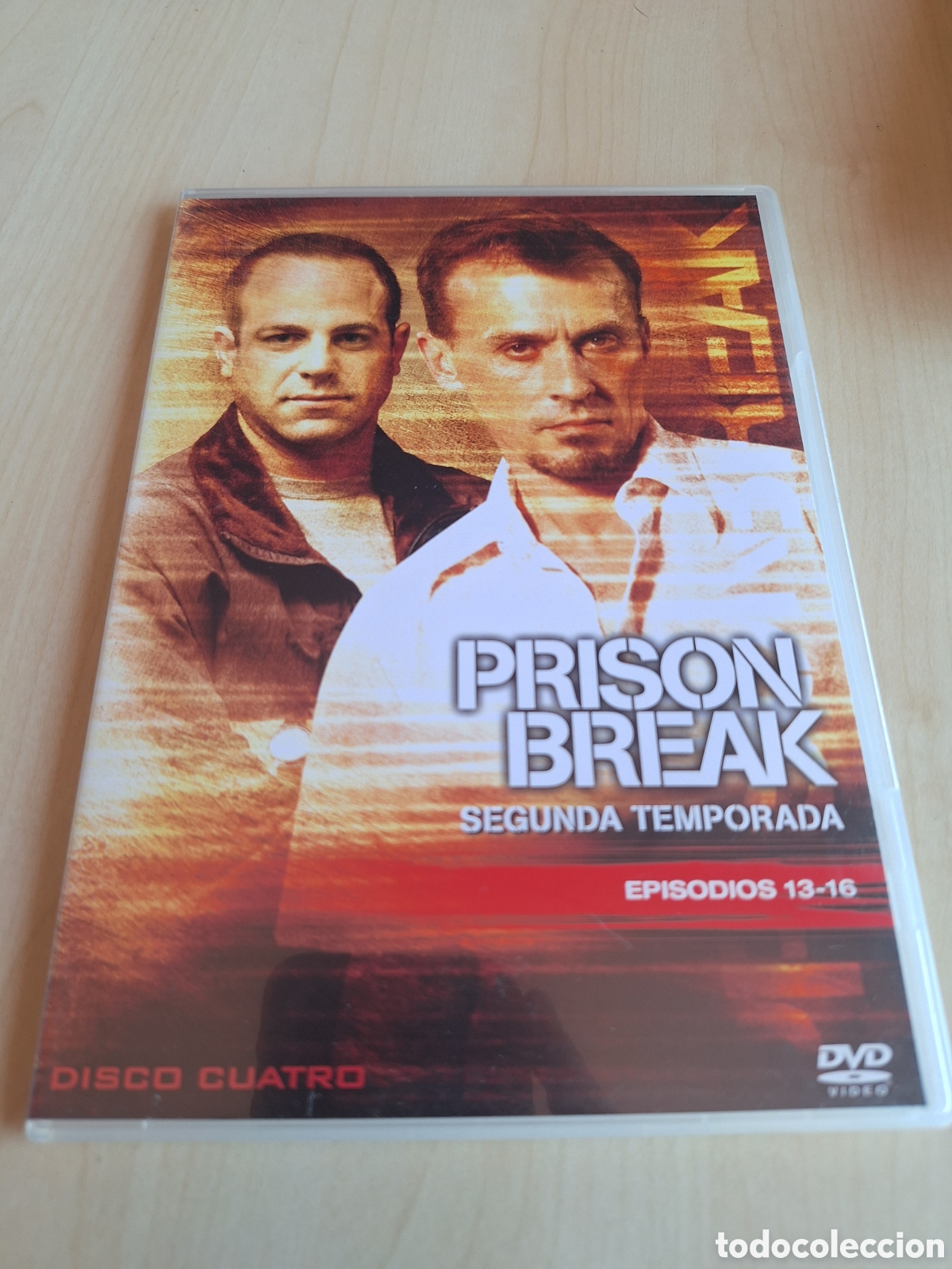 Cinema: DVS56 prison break temp.2 epi 13-16 DVD TAPA FINA
