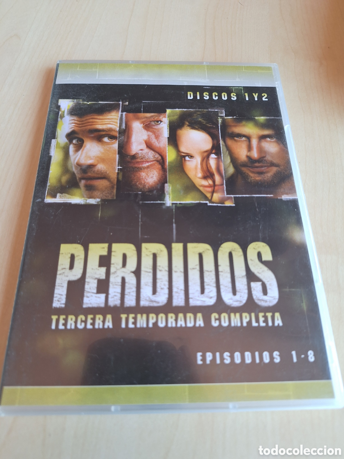 Cinema: DVS56 perdidos temp.3 epi 1-8 DVD TAPA FINA