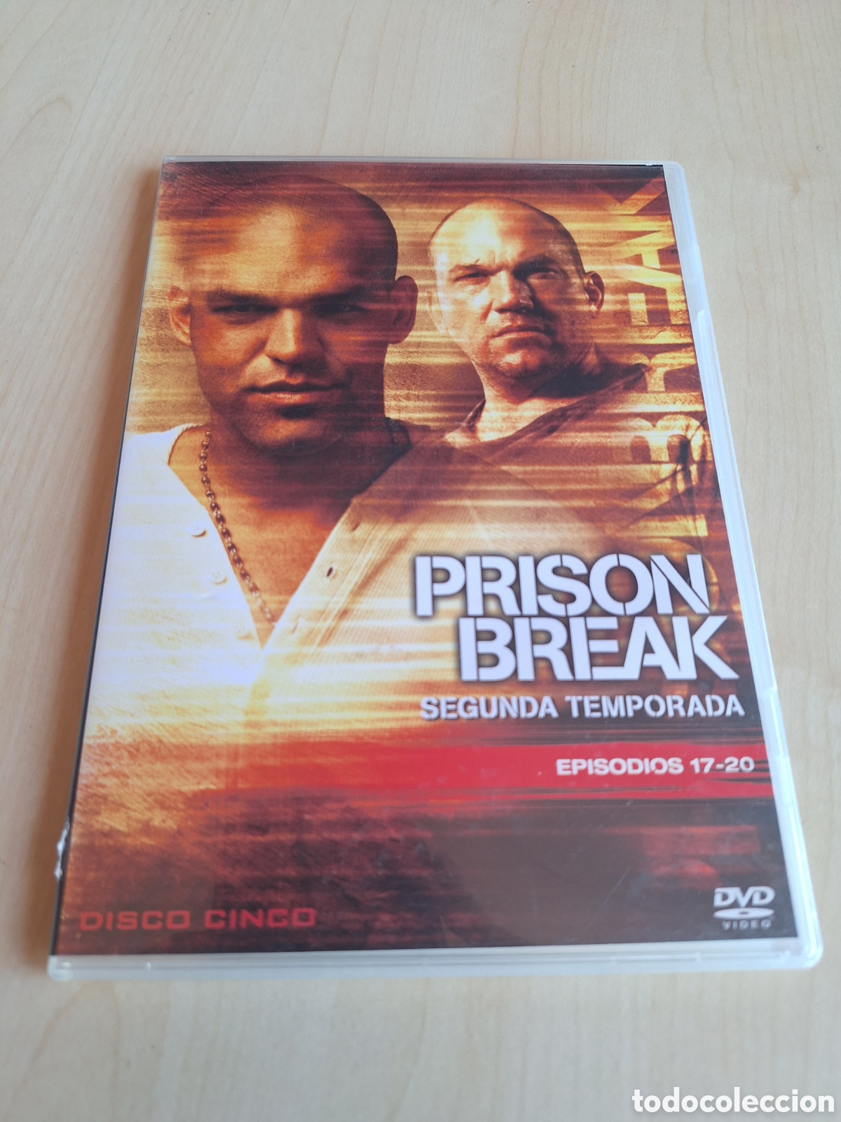 Cinema: DVS56 prison break temp.2 epi 17-20 DVD TAPA FINA