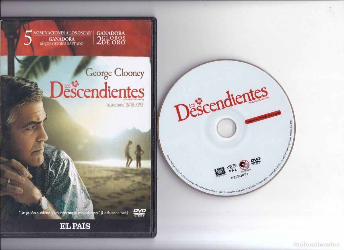 Cinema: LOS DESCENDIENTES - DVD - EL PA&Iacute;S 2012 / 110 MINUTOS