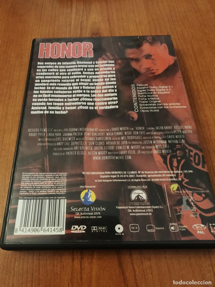 Cine: DVD - HONOR - LEER CONDICIONES DE VENTA - Foto 3
