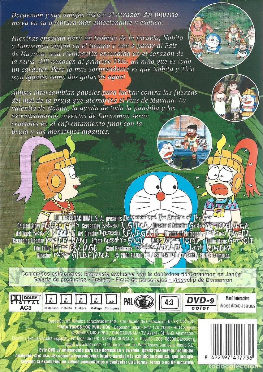 Cine: DORAEMON Y EL IMPERIO MAYA (DVD)......... - Foto 2