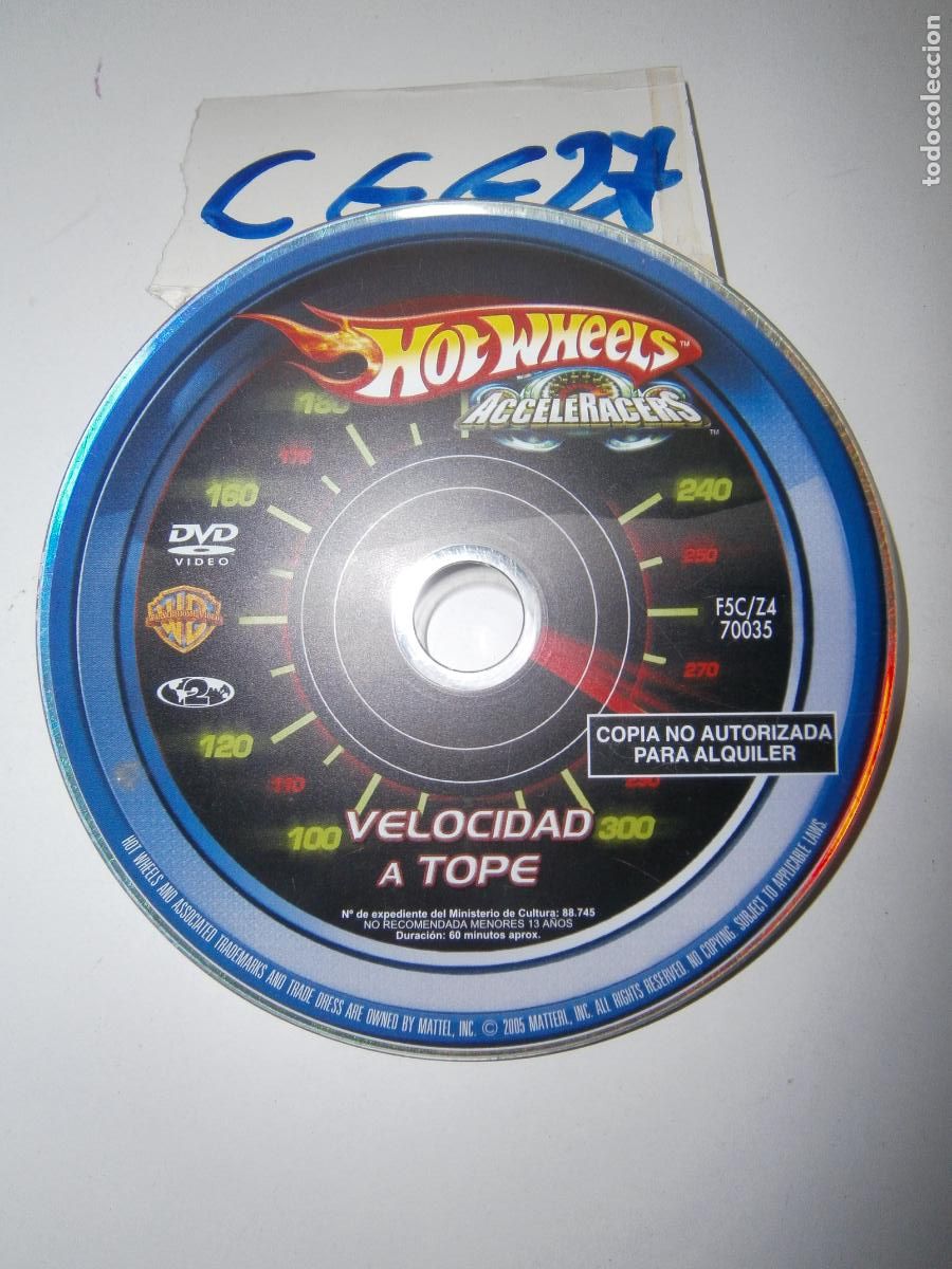 Cine: PELICULA DVD DIBUJOS ANIMADOS - HOT WHEELS